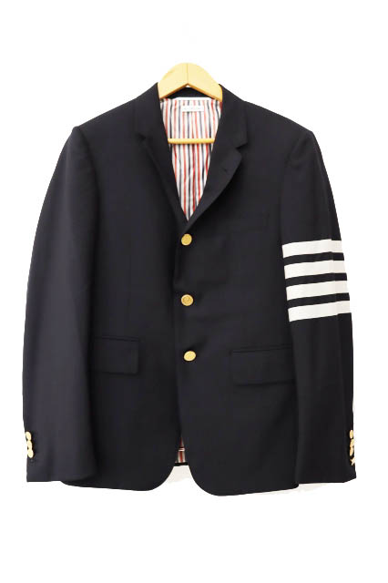 Thom Browne 紺 ブレザー クラシック ジャケット トムブラウン カーディガン