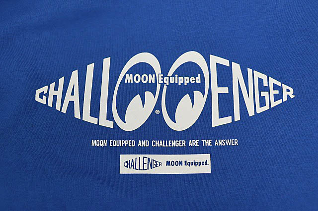 チャレンジャー CHALLENGER ×Moon Equipped ムーンアイズ コラボ Logo