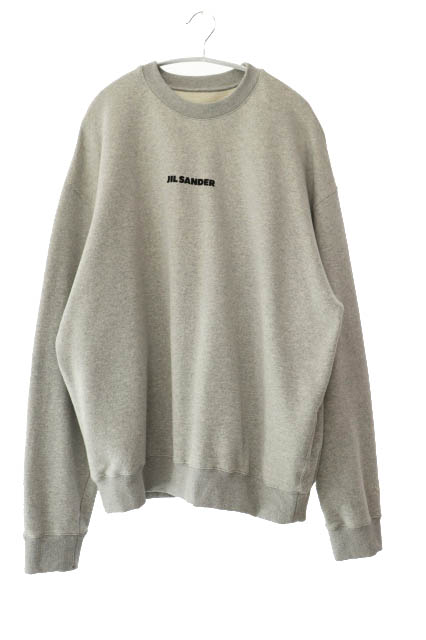 JIL SANDER ジルサンダー スウェットシャツ トレーナー ロゴ JIL SANDER ジルサンダー メンズ JILL ロゴ プリント スウェット