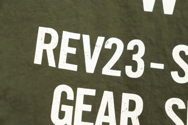 ダブルタップス WTAPS 22SS SMOCK JACKET KHAKI ロゴ プリント