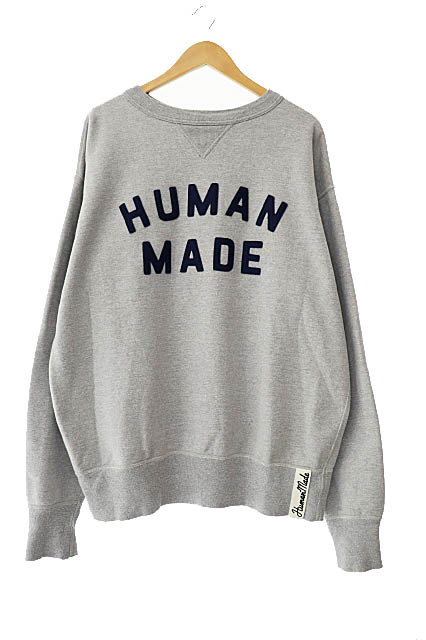 ヒューマンメイド HUMAN MADE 23AW LOGO CREWNECK SWEATSHIRT ロゴ 