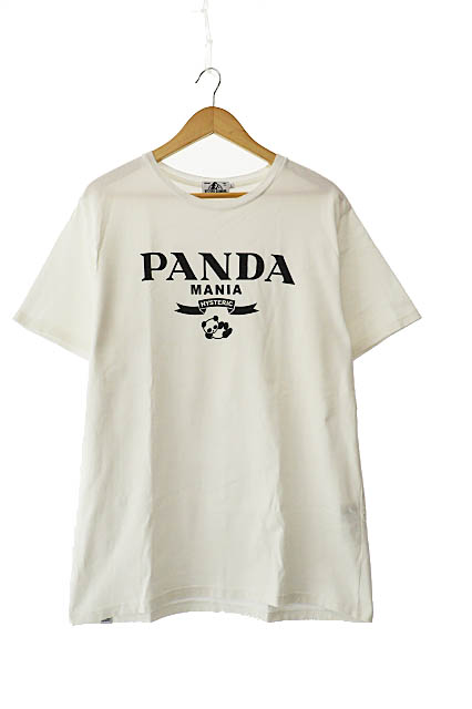 ヒステリックグラマー HYSTERIC GLAMOUR ×野口強 PANDA MANIA T-SHIRT 