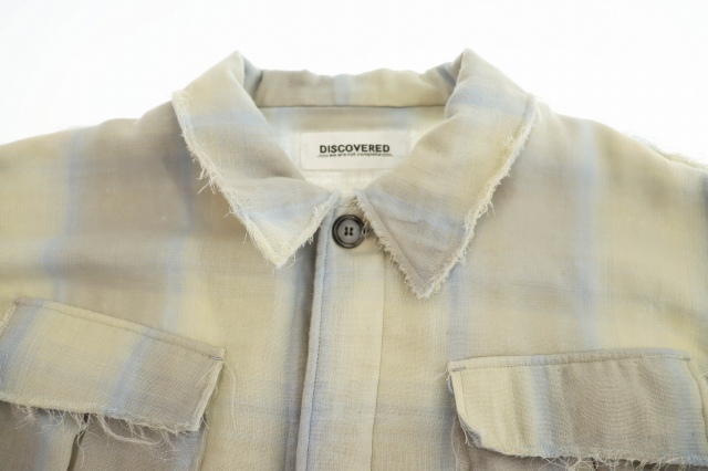 ディスカバード DISCOVERED 24SS MBRE CHECK KILAKILA BLOUSON
