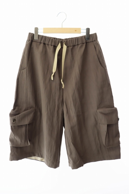 【中古】TOZAOU トザオウ 25SS Royere Pants ロワイエ カーゴ パンツ TOZ-25SS-PA0003 L グレーブラウン●■ TOZAOU トザオウ 25SS Royere Pants ロワイエ カーゴ パンツ TOZ-25SS