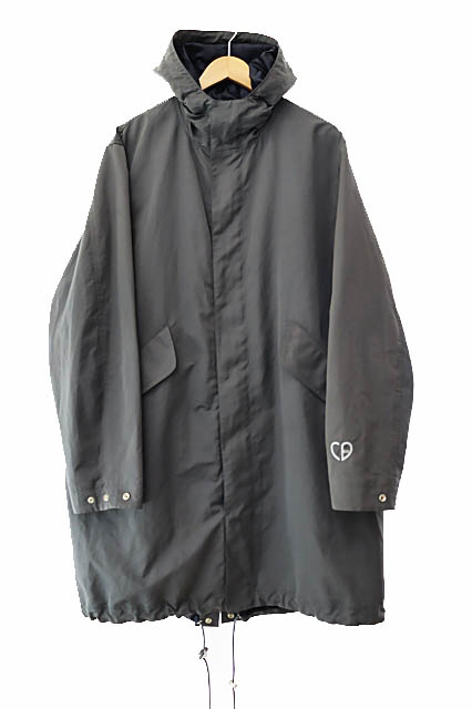 DIORHOMME ナイロン モッズコート 733C302A3962 46 Dior Homme（ディオールオム）モッズコート 黒 サイズ:44(S位) メンズ