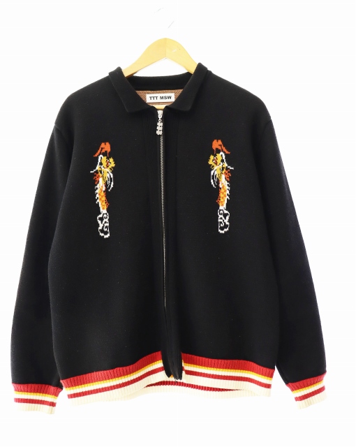 DAIRIKU × TTT MSW Ska Zip up Knit Polo