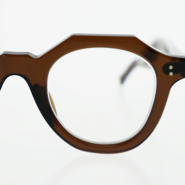 【新品未使用】ギュパール 09 ウイスキー　度無クリアレンズ ギュパール02 ウイスキー 新品未使用ギュパール 09 ウイスキー 度無