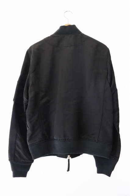ノンネイティブ nonnative BOMBER JACKET C/N SATIN MA-1 ボンバー