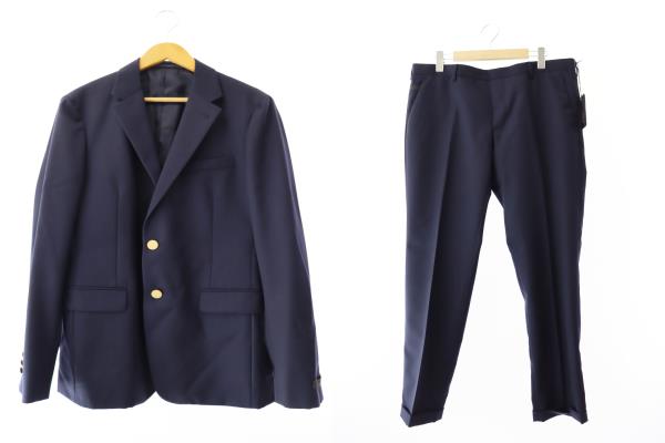プラダ PRADA ヴァージンウール テーラードジャケット スラックス 