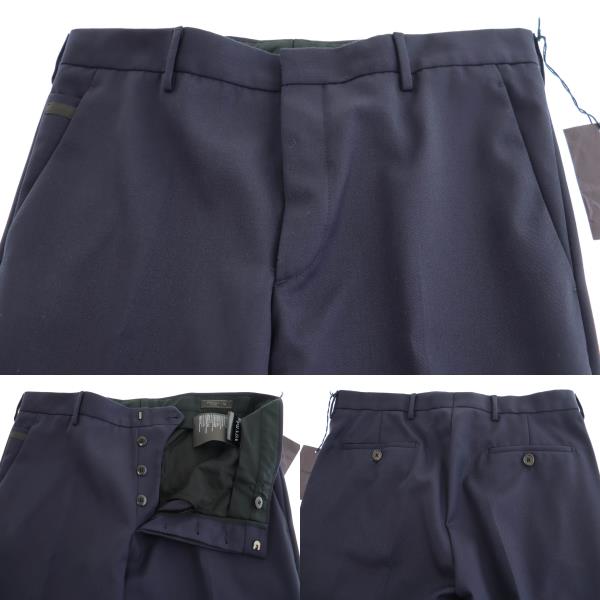 プラダ PRADA ヴァージンウール テーラードジャケット スラックス 