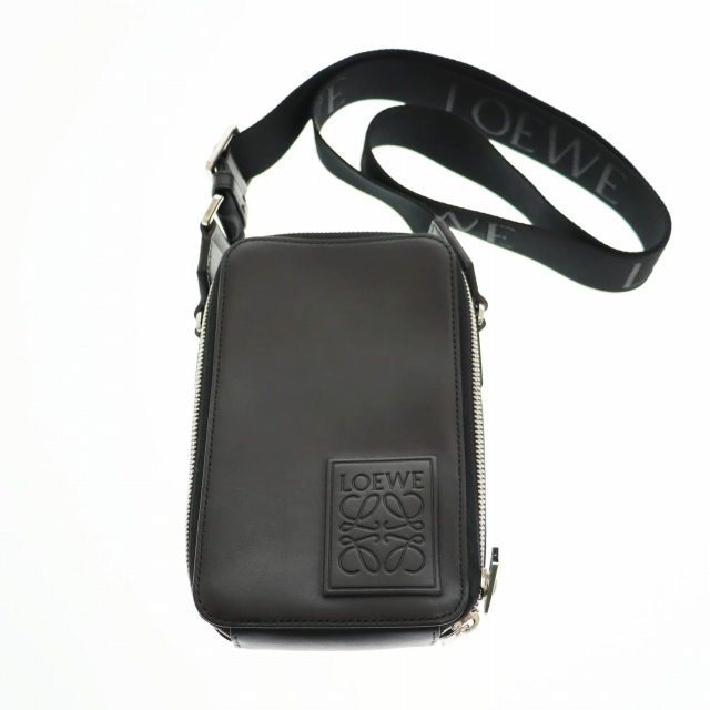 ロエベ LOEWE Vertical Crossbody Pocket サテンカーフ バーティカル 