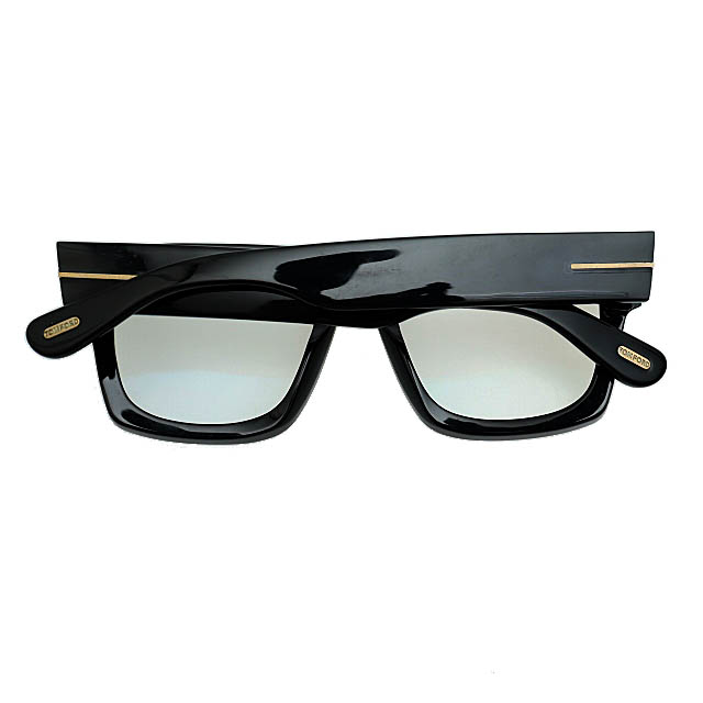 トムフォード TOM FORD Blue Control ブルーライト カット 度入り 眼鏡 メガネ めがね アイウェア TF5634-B 53□20 145 黒 ブラック ブランド古着ベクトル 中古☆AA★▲■250817 メンズ