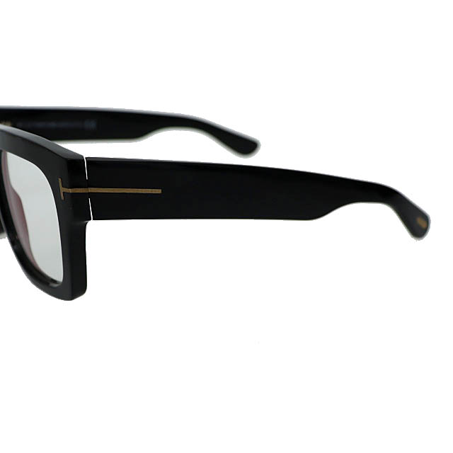 トムフォード TOM FORD Blue Control ブルーライト カット 度入り 眼鏡 メガネ めがね アイウェア TF5634-B 53□20 145 黒 ブラック ブランド古着ベクトル 中古☆AA★▲■250817 メンズ