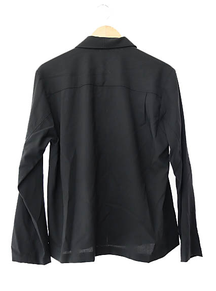 クロムハーツ CHROME HEARTS ダガー ジップアップ ウール シャツ