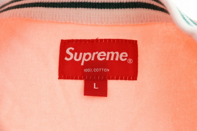 シュプリーム SUPREME 19AW Printed Stripe L/S Top ワンポイント ロゴ