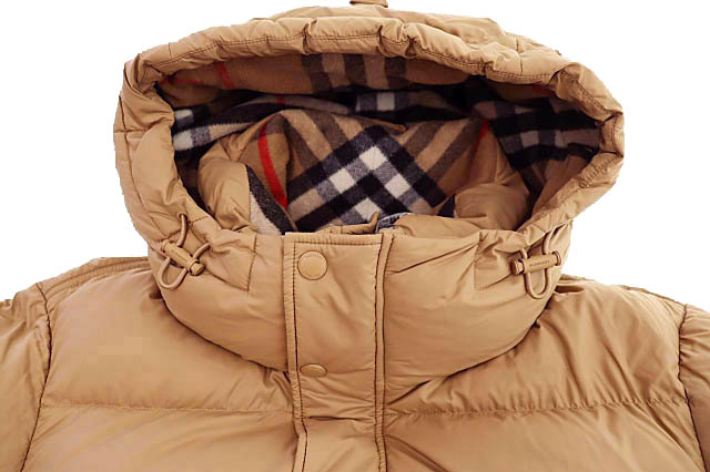 未使用　バーバリー　ダウンケット　ノバチェック　ダウン　フェザー　箱入り 未使用 バーバリー ダウンケット ノバチェック ダウン フェザー