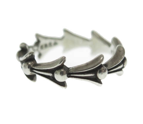 クロムハーツ クロステイルリング 2002/.925刻印 シルバー925 15号 クロムハーツ クロステイルリング 2002/.925刻印 シルバー925 15号