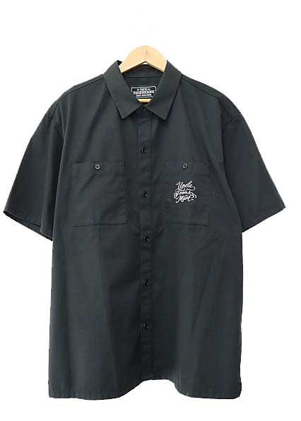 NEIGHBORHOOD 半袖シャツ M 黒 NEIGHBORHOOD◇半袖シャツ/M/コットン