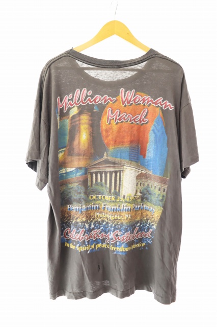 ヴィンテージ VINTAGE 90s MILLION WOMAN MARCH Tee ミリオン ウーマン