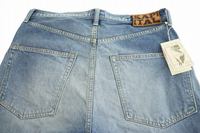キャピタル kapital 14oz Skull Bone Denim Shorts 14オンス スカル 