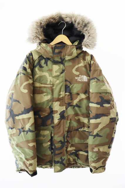 ザノースフェイス THE NORTH FACE MCMURDO PARKA デザートカモ 