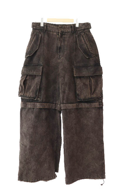 【中古】juun.j ジュンジー Knee Detachable Layered Pants キーン デタッチャブル レイヤード デニム 46 250814 juun.j ジュンジー Knee Detachable Layered Pants キーン