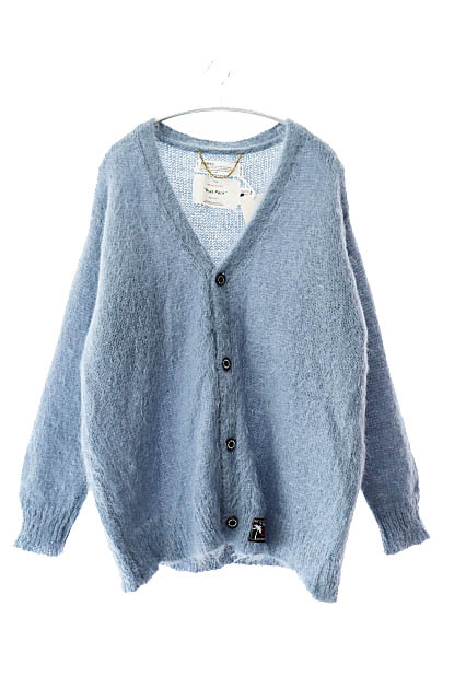 DAIRIKU borabora別注モヘアカーディガン DAIRIKU(ダイリク)Mohair Border Cardigan (23AW K-2) | DAIRIKU