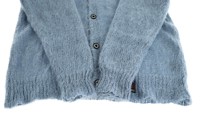 DAIRIKU モヘアカーディガン Molly ライトブルー DAIRIKU ダイリク 21AW MOLLY MOHAIR KNIT CARDIGAN モーリー
