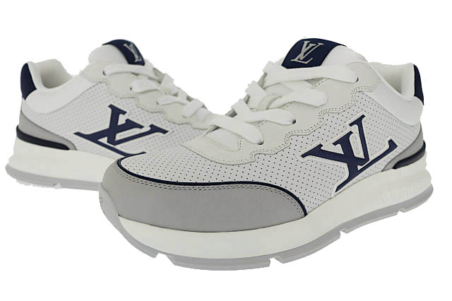 LOUIS VUITTON スニーカー ホワイト/ネイビー Louis Vuitton LOUIS VUITTON スニーカー ホワイト/ネイビー Louis Vuitton