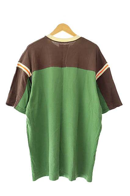 シュプリーム SUPREME 25SS Split S/S Football Top スプリット ロゴ 