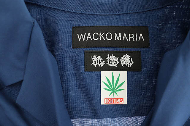 ワコマリア WACKO MARIA ×舐達麻 ×HIGH TIMES ハイタイムズ 24SS 50'S
