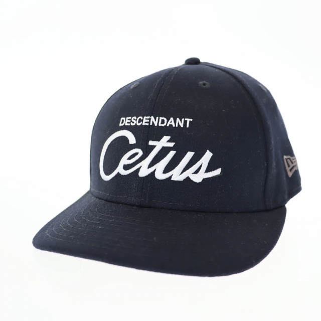 DESCENDANT D刺繍 ブラックキャップ 7 5/8 ディセンダント DESCENDANT ×NEW ERA ニューエラ LP 59FIFTY