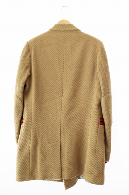 バンドオブアウトサイダース ベージュ チェスターコート BAND OF