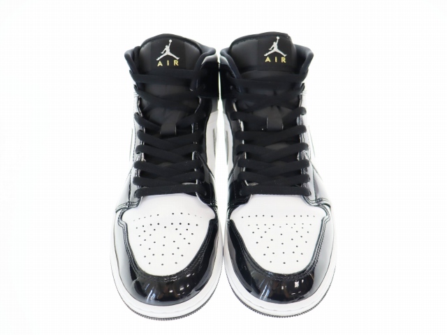 ナイキ NIKE AIR JORDAN 1 MID SE Black Patent エアジョーダン1 