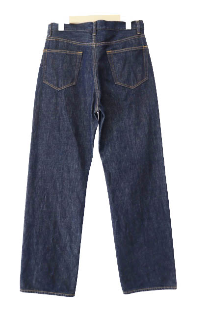 オーラリー AURALEE HARD TWIST DENIM 5P PANTS INDIGO ハード