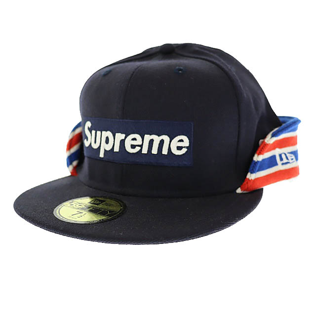 シュプリーム SUPREME ×New Era ニューエラ 09AW Knit Rib Box Logo
