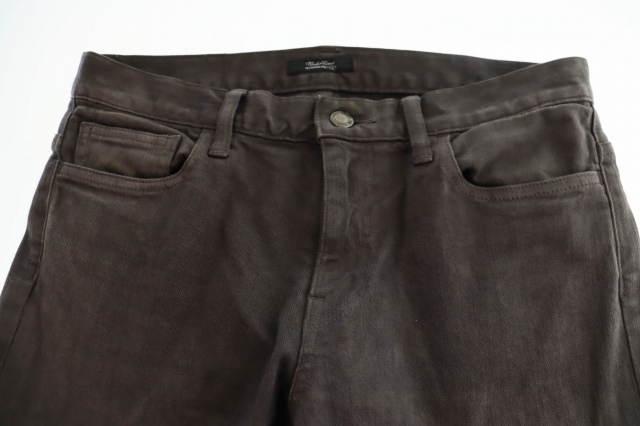 【中古】アンダーカバー UNDERCOVER ニークラッシュ スキニー デニム パンツ N9503 2 グレー 251001 アンダーカバー UNDERCOVER ニークラッシュ スキニー デニム パンツ