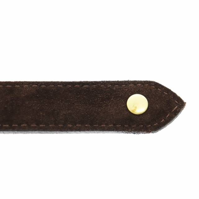 KAJA カジャ REVERSIBLE SUEDE SQUARE RING BELT リバーシブル