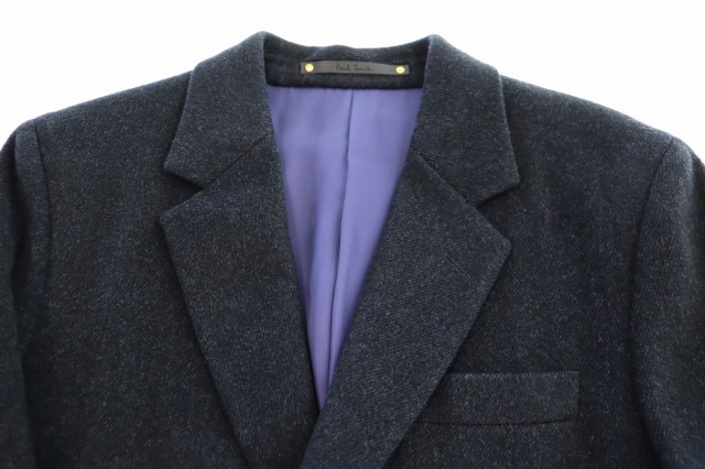ポールスミス PAUL SMITH カシミヤ チェスターコート PF-IS-80322 M 紺