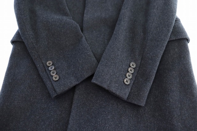 【中古】ポールスミス PAUL SMITH カシミヤ チェスターコート PF-IS-80322 M 紺 ネイビー  ● 251105 ポールスミス PAUL SMITH カシミヤ チェスターコート PF-IS-80322 M 紺
