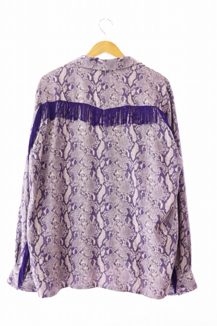 ニードルス フリンジシャツ □訳あり□ Needles フリンジオープン