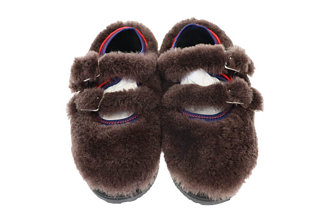 MATSUFUJI マツフジ ×SUICOKE スイコック 25AW Mouton Shoes BROWN