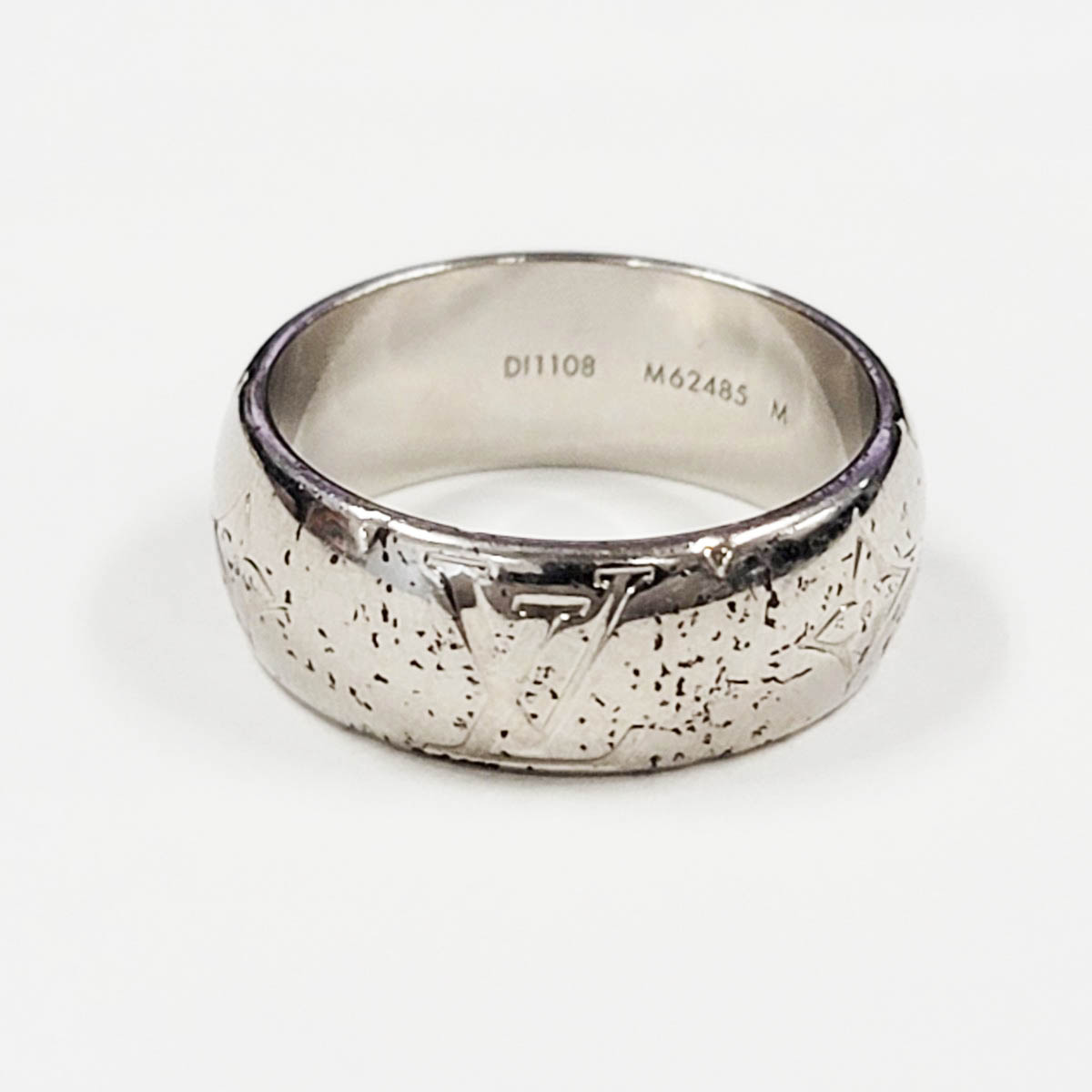美品 ルイヴィトン モノグラム M62485 リング 指輪 メタル シルバー 楽天市場】ルイヴィトン ネックレス Louis Vuitton モノグラム リング