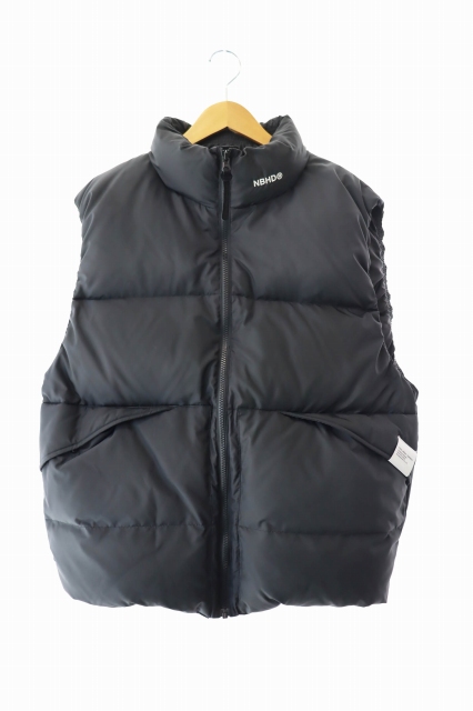 ネイバーフッド NEIGHBORHOOD 24AW CLASSIC DOWN VEST バックロゴ