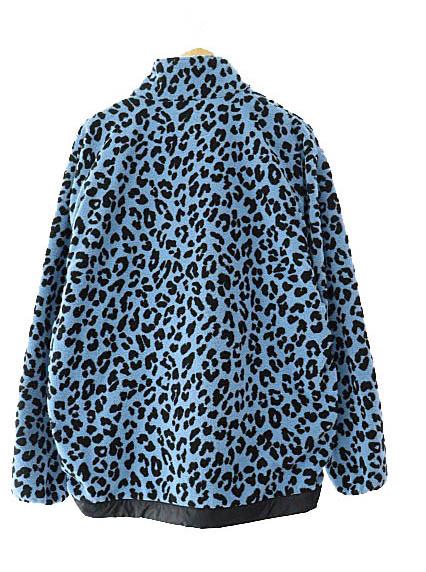 ワコマリア WACKO MARIA 23SS LEOPARD BOA FLEECE JACKET ロゴ刺繍