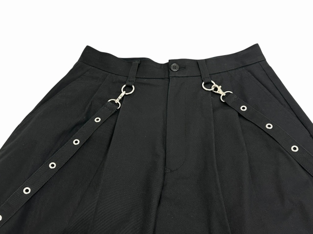 キディル KIDILL 23AW ZIP SHORT PANTS DRY TWILL KL778 ジップ ハーフ