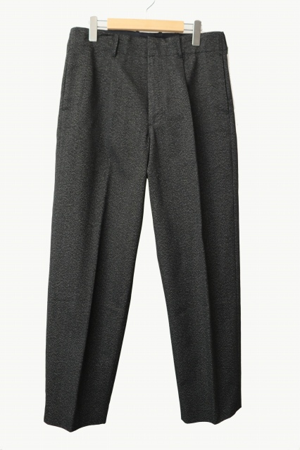 オーラリー AURALEE 18SS WASHED FINX POLYESTER CHINO TAPERED PANTS