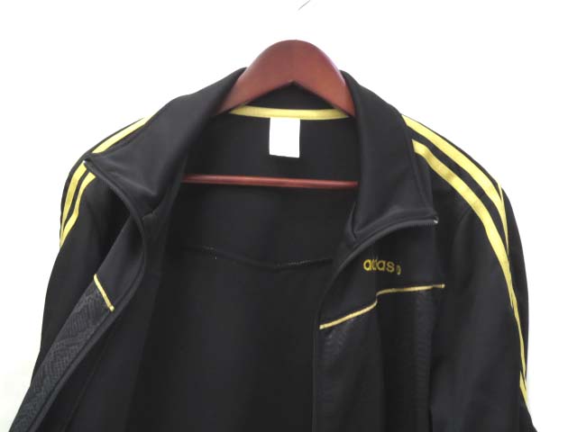 アディダス adidas ジャケット パンツ 0 黒 ブラック トラック トップ 