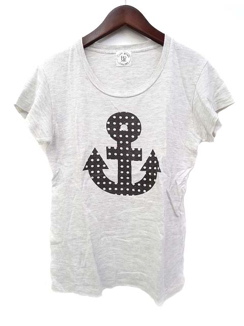 ホームグロウン Homegrown Tシャツ グレー 半袖 プリント 無地 シンプル レディース 036 ベクトルパーク