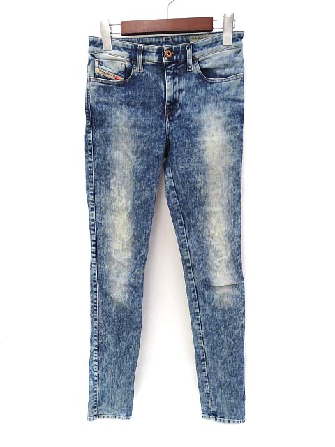 ディーゼル Diesel デニム パンツ 26 インディゴ ウォッシュ加工 スキニー レディース 036 ベクトルパーク